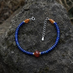 A Fire Within | Lapis Lazuli Bracelet