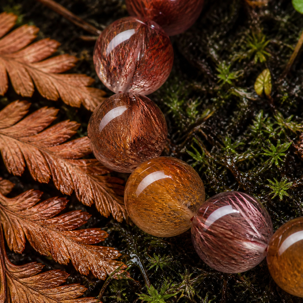 Earth｜Earthen Threads Rabbit Hair Quartz Bracelet