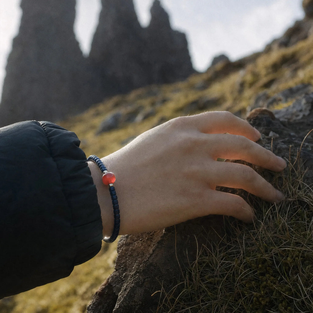 A Fire Within | Lapis Lazuli Bracelet