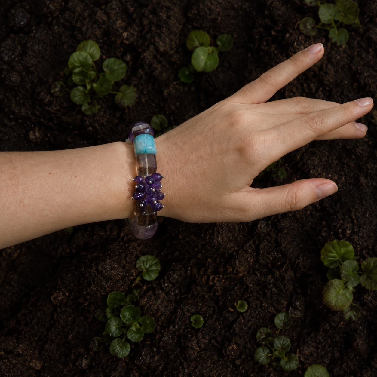 Earth｜Sacred Terrain Agate Bracelet