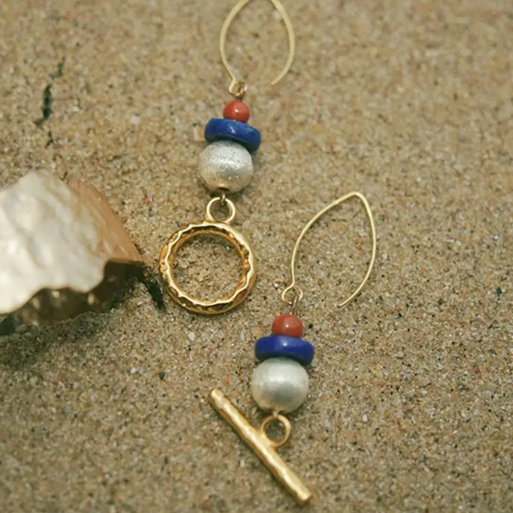 Starry Dream Lapis Lazuli Earrings Midnight Caravan