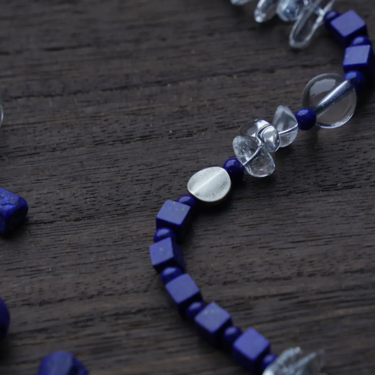 Azure Pulse Lapis Lazuli Bracelet Midnight Caravan