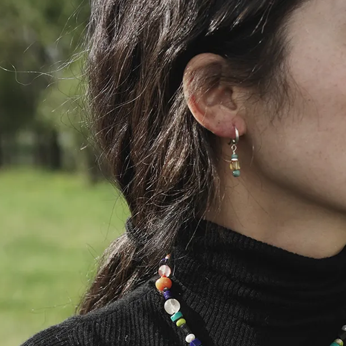 Western Starlight Turquoise Earrings Oasis