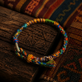 SILK ROAD INTERWEAVE HANDCRAFT COTTON COPE BRACELET