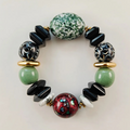 Eastern Colors Moss Agate Bracelet Collector's Path