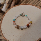 On the Silk Road Turquoise Bracelet Drifting Silk