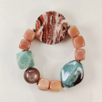 Time Rose Amazonite Bracelet Collector's Path