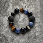 Kunlun Mountain Guard Obsidian Bracelet Kunlun Vein