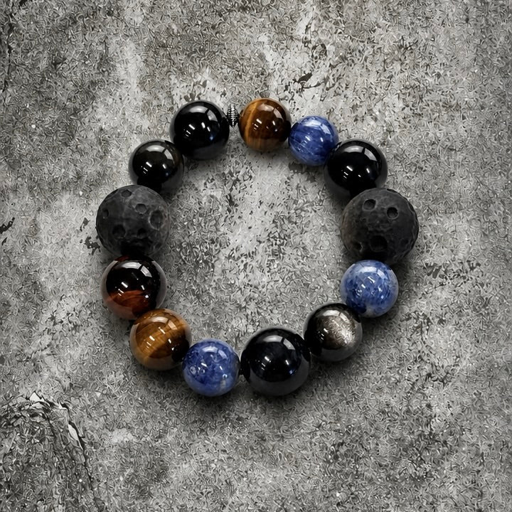Kunlun Mountain Guard Obsidian Bracelet Kunlun Vein
