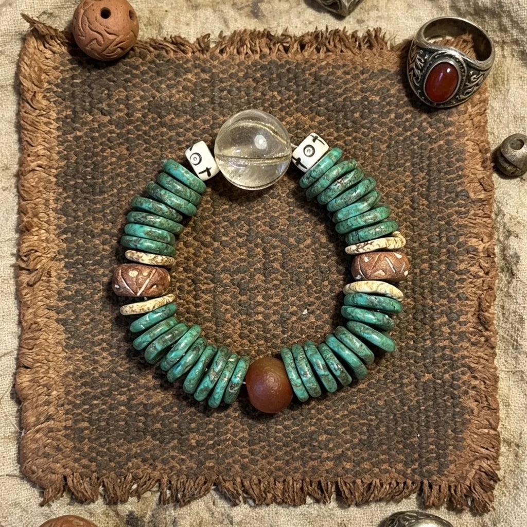 Kunlun Wilderness Turquoise Bracelet KUNLUN SKY