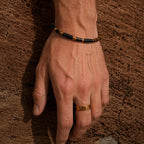 Foundation of the Mountain Tiger's Eye Bracelet KUNLUN VEINS
