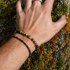 Song of the Earth Tiger's Eye Bracelet KUNLUN VEINS