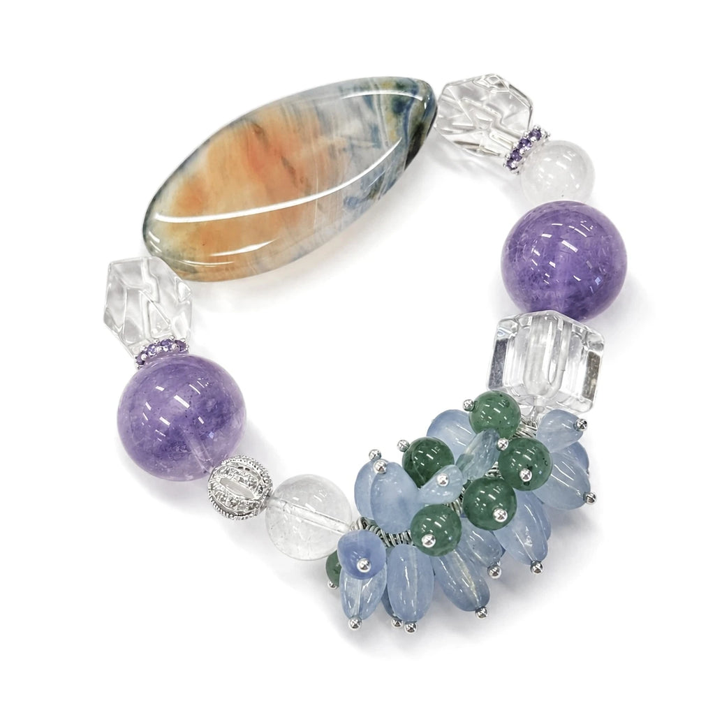 Water｜Liquid Horizon Aquamarine  Bracelet