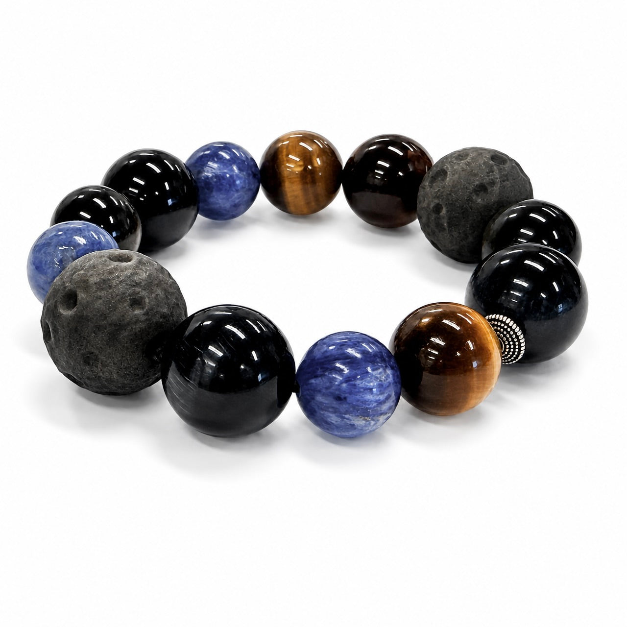 Kunlun Mountain Guard Obsidian Bracelet Kunlun Vein