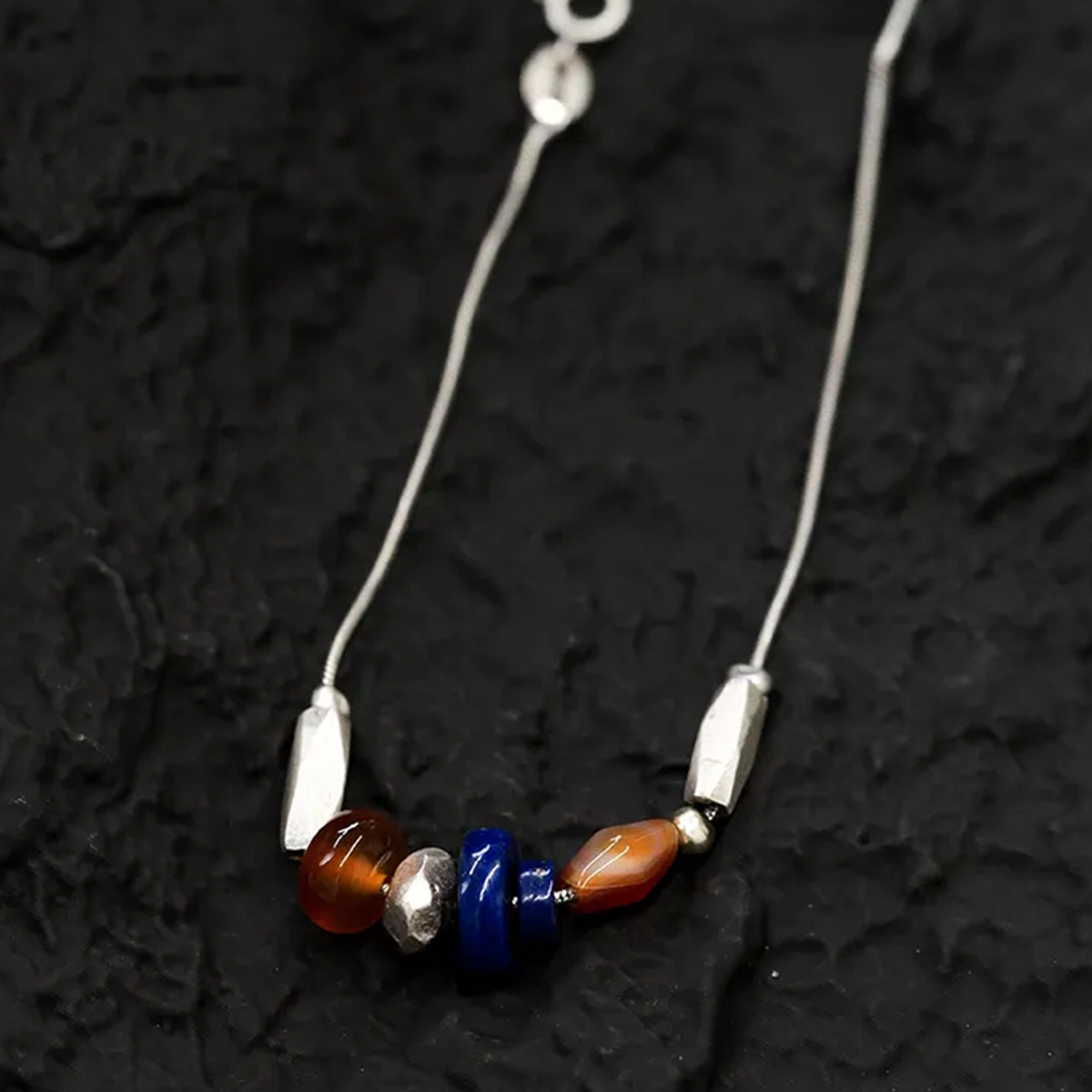 Dunhuang Treasure Lapis Lazuli Bracelet Midnight Caravan