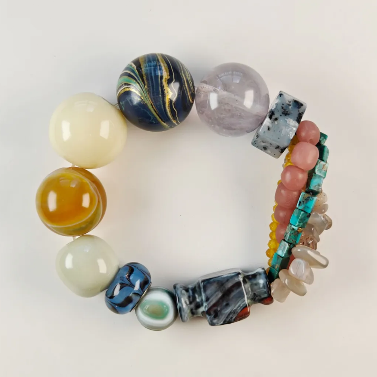 Silk Road Impressions Turquoise Bracelet Collector's Path