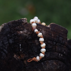 Silk Road Harvest Pearl Bracelet Drifting Silk