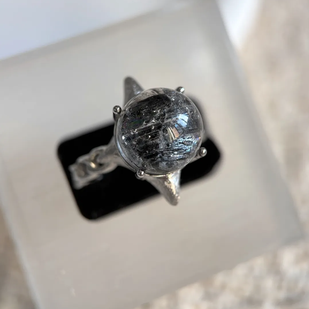 Mysterious Reflection Hematite Bracelet Veil of Light