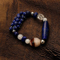 Kunlun Cloud Mirror Lapis Lazuli Bracelet Kunlun Sky
