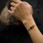 Dunhuang Treasure Lapis Lazuli Bracelet Midnight Caravan