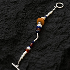 Western Riverbank Lapis Lazuli Bracelet Drifting Silk