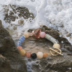 Water｜Aqua Mirage Strawberry Quartz Bracelet