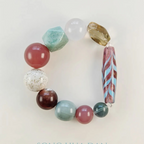 Colorful Wind Rose Quartz Bracelet Collector's Path
