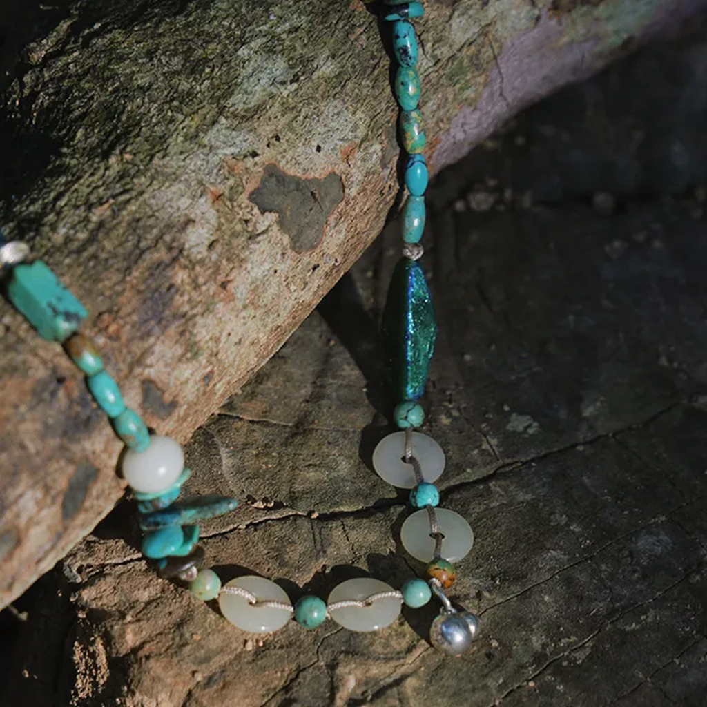 Dunhuang Blessing Turquoise Necklace Oasis