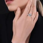 925 Sterling Silver Vintage Victoria Adjustable Ring