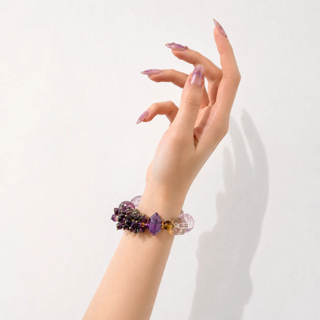 Earth｜Earth's Symphony Amethyst  Bracelet