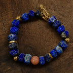 Kunlun Sunrise Lapis Lazuli Bracelet Kunlun Sky