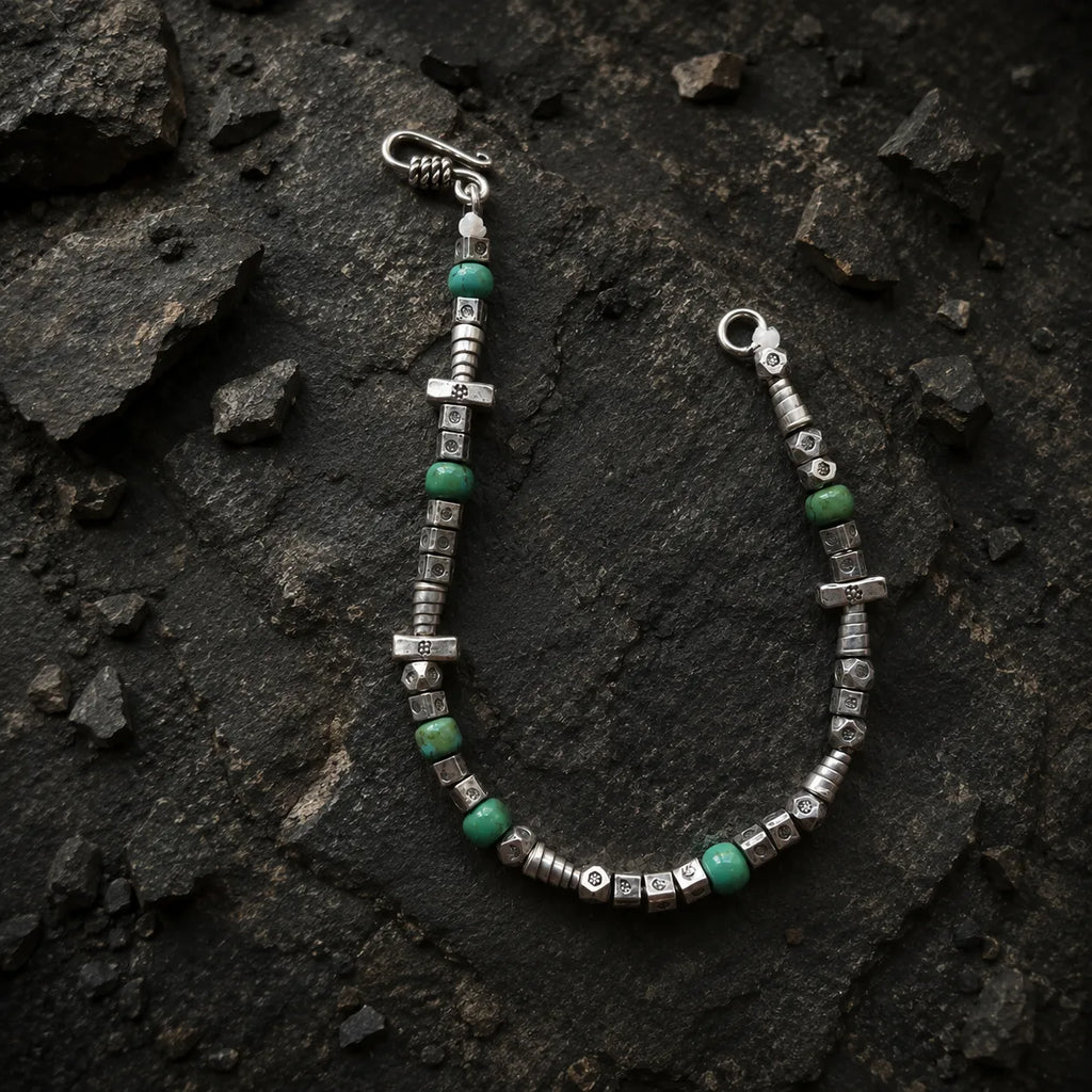 Kunlun Dawn Turquoise Men's Bracelet Kunlun Sky