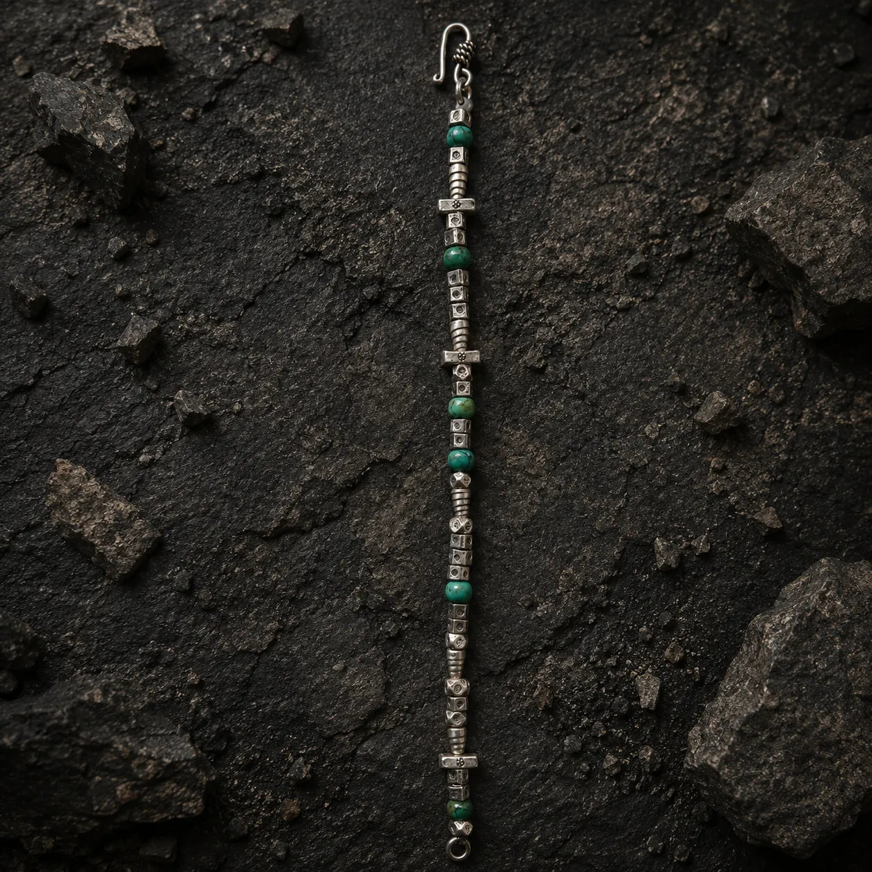 Kunlun Dawn Turquoise Men's Bracelet Kunlun Sky