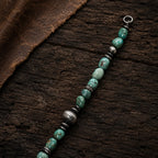 Kunlun Snowmelt Turquoise Men's Bracelet Kunlun Sky