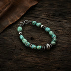 Kunlun Snowmelt Turquoise Men's Bracelet Kunlun Sky