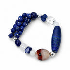 Kunlun Cloud Mirror Lapis Lazuli Bracelet Kunlun Sky