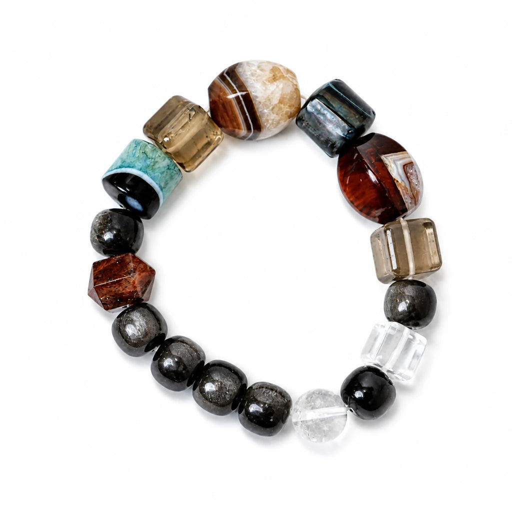 Earth｜Mountain Archive Agate Bracelet