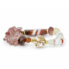 Fire｜Rose Tide Strawberry Quartz Bracelet
