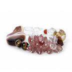 Fire｜Rose Tide Strawberry Quartz Bracelet