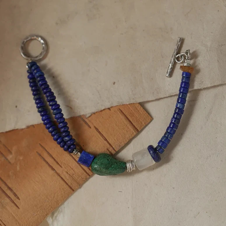 Kunlun Blue Pass Bracelet