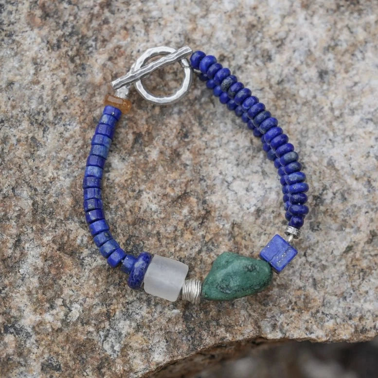 Kunlun Blue Pass Bracelet