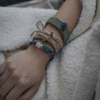 Kunlun Blue Pass Bracelet
