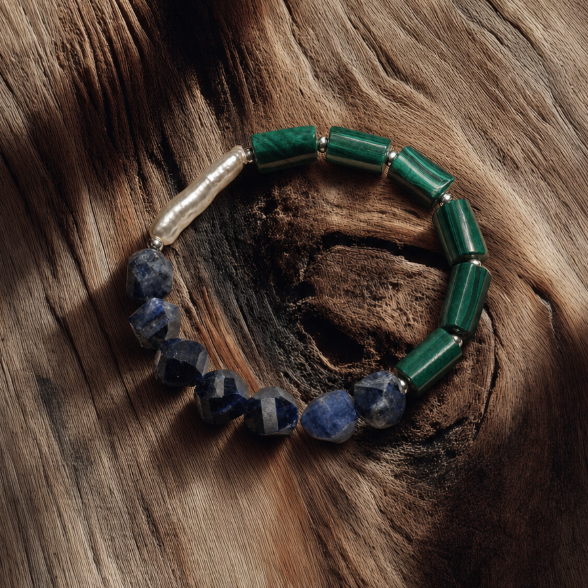 Wood｜Mysterious Forest Natural Crystal Bracelet