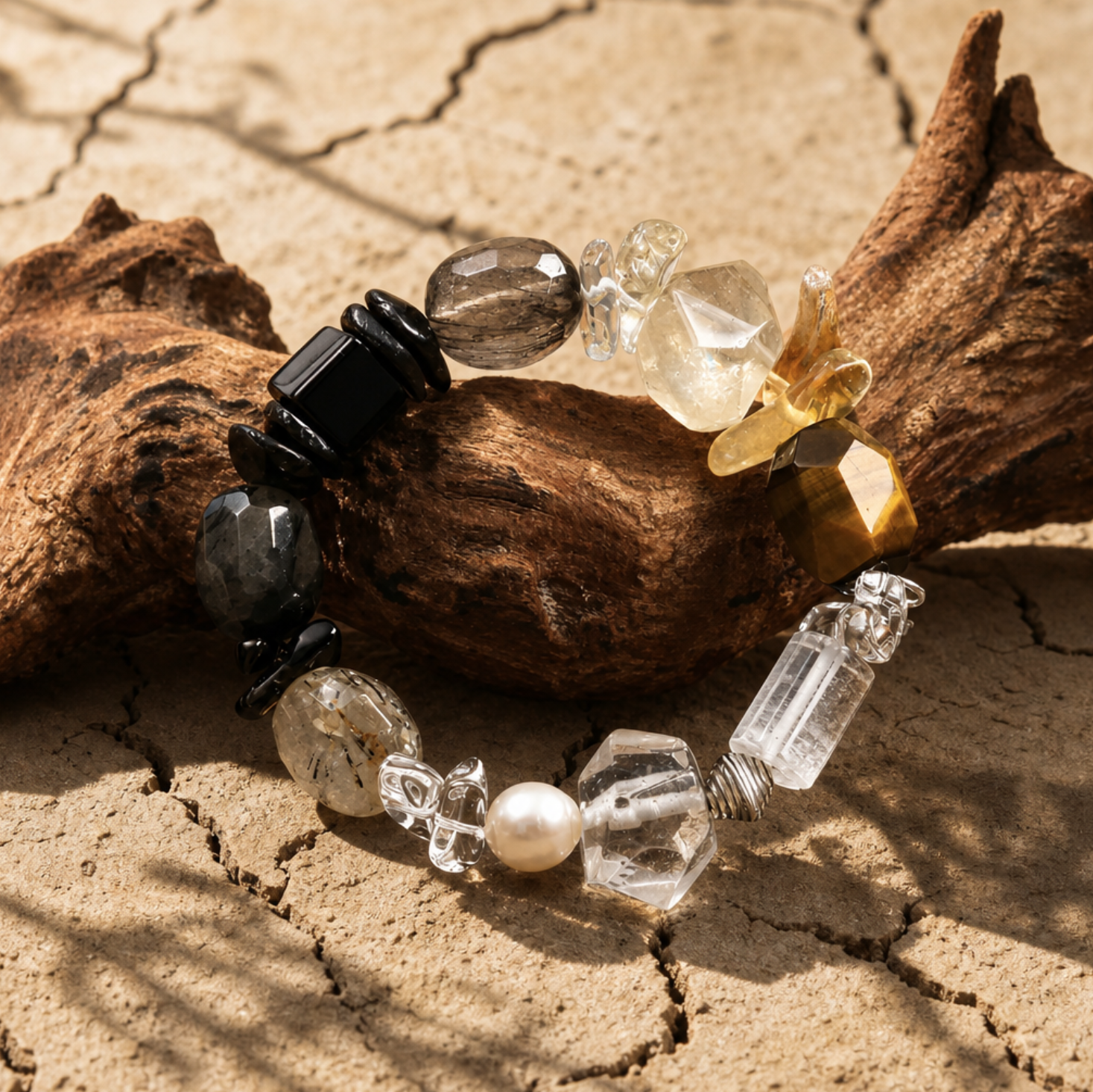 Song of the Earth Crystal Bracelet