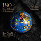Cosmic Echoes | 180-Day Handcrafted Lacquer Planet Necklace(S925 Silver) | Collector's Path