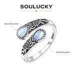 925 Sterling Silver Vintage Victoria Adjustable Ring