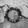 Lunar Radiance Obsidian Bracelet KUNLUN VEINS