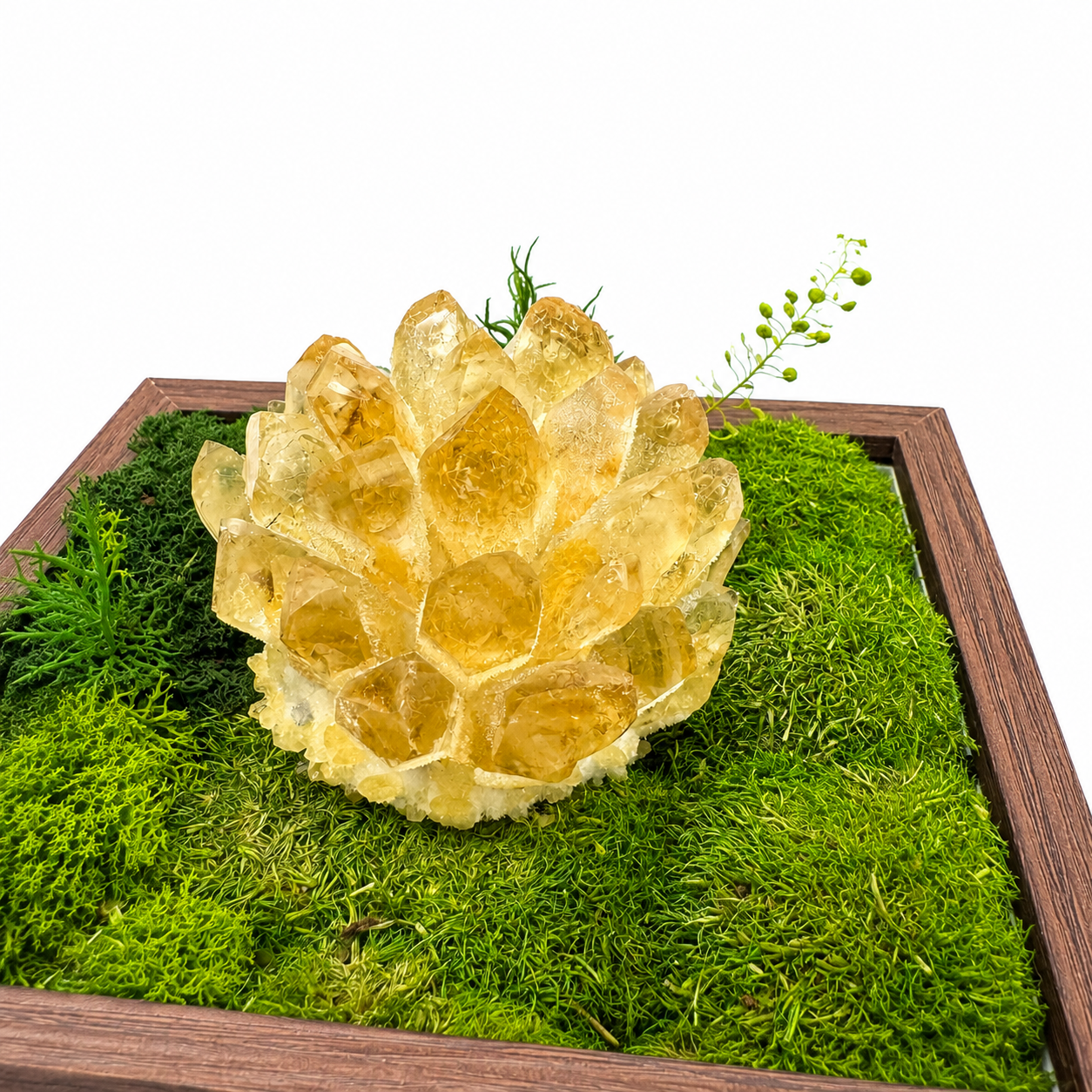 The Sunlit Sanctuary Citrine Landscape Decoration