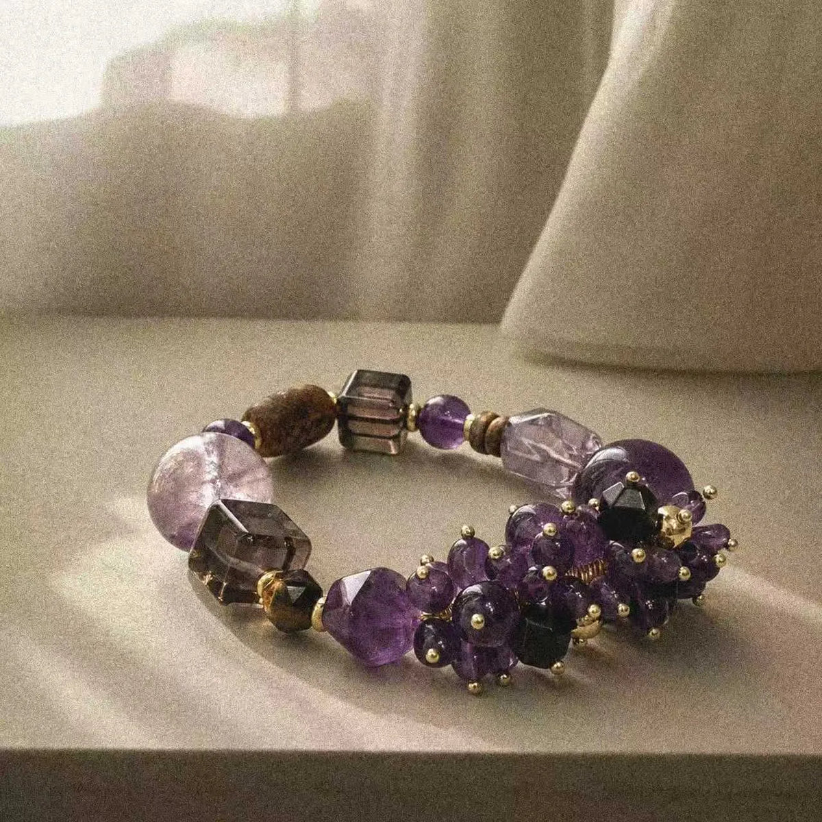 Earth｜Earth's Symphony Amethyst  Bracelet