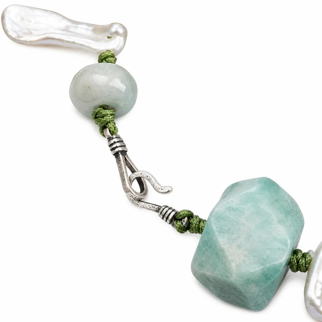 Water｜Summer Stream Amazonite Bracelet